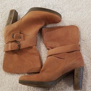Genuine Suede/Nubuck Ankle Boots by Clarks